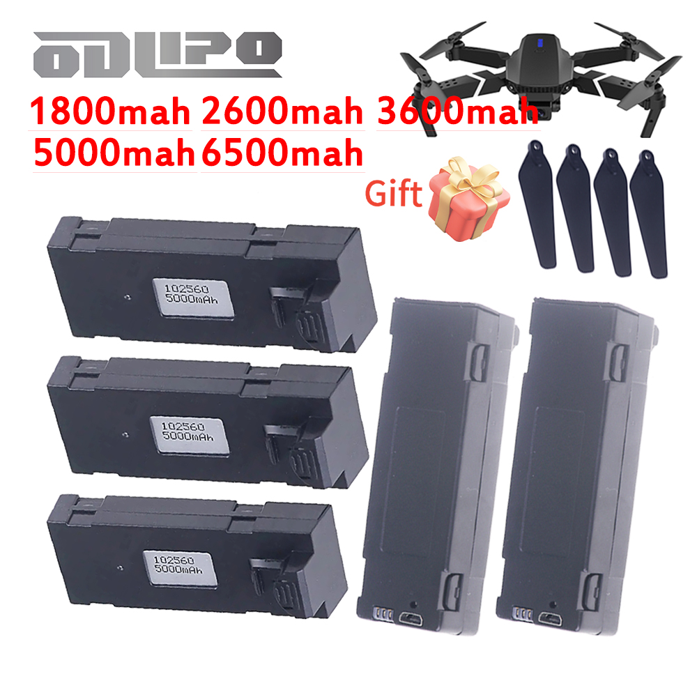 새로운 업그레이드 E88 배터리 6500mah 5000 - Eachine Drone E58 리뷰 및 가격