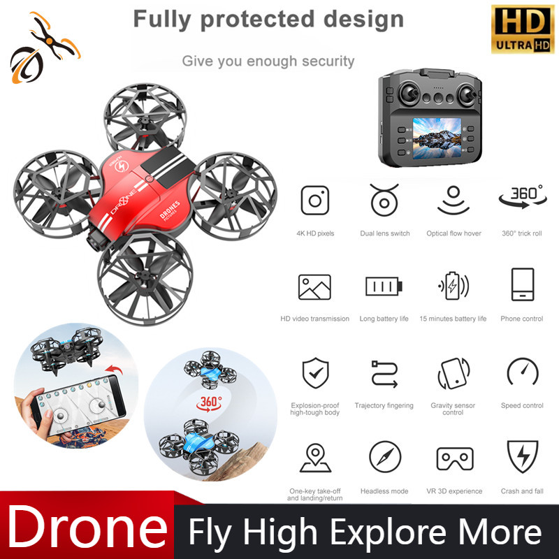 NEW 미니 드론 812PRO 전문가용 HD 항공 드론 - Drone Controller Screen 리뷰 및 가격